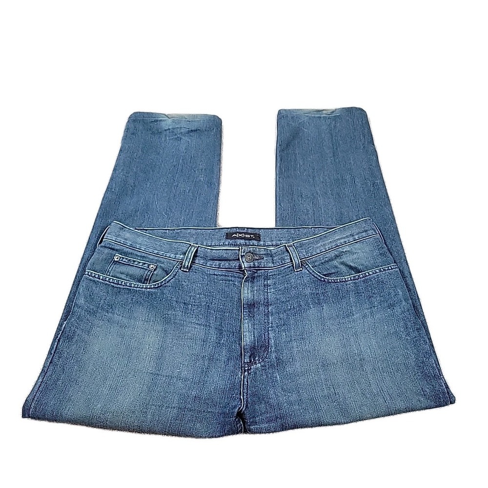 Men's Axist Jeans Size: 42X30, Straight Leg, 37763‎